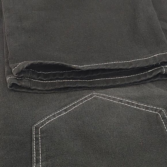 Vintage Y2K Game Time Black Denim Jeans Men's Size 32 - Picture 11 of 14